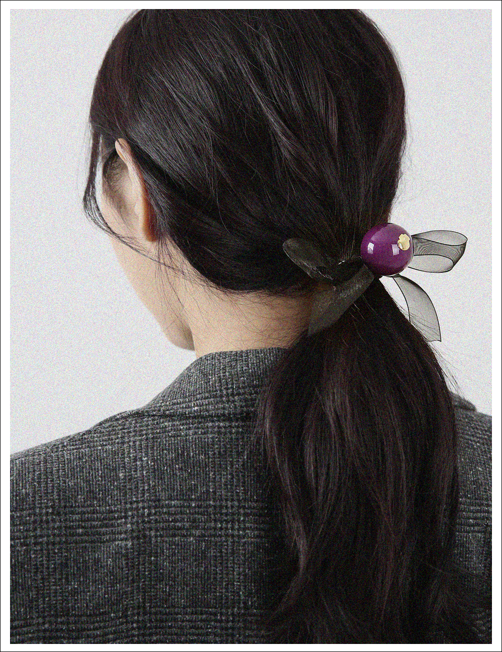 Romantic Drop Ribbon hair string
